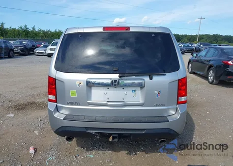 2012 Honda Pilot Ex-L from USA, damaged, VIN 5FNYF4H52CB041292
